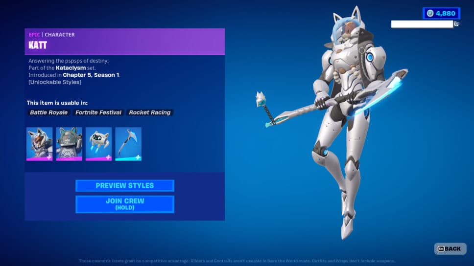 Fortnite Crew March 2024: How to unlock Katt cover image