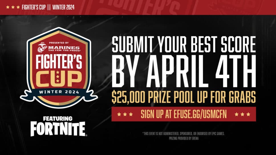 Erena announces $25,000 Fighter’s Cup featuring Fortnite cover image