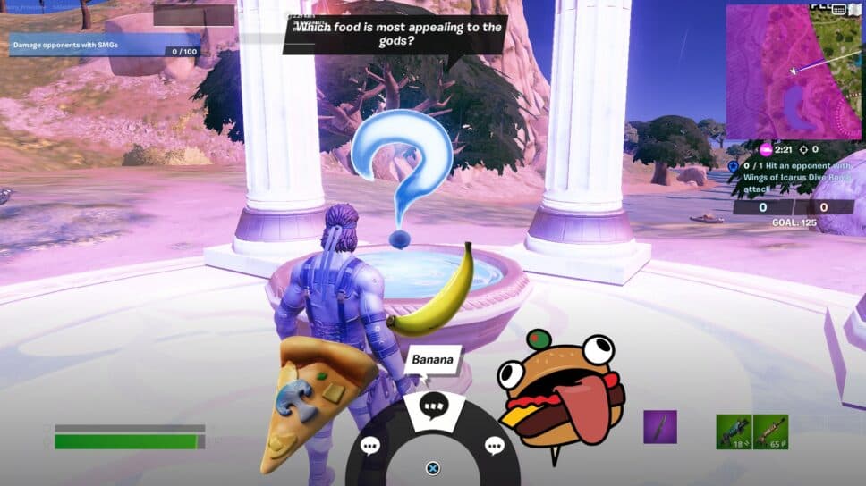 Which food is most appealing to the gods in Fortnite? cover image