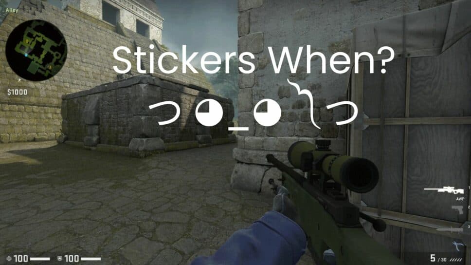 No CS2 Major Stickers Yet – Community left waiting after March 19 CS2 Update cover image