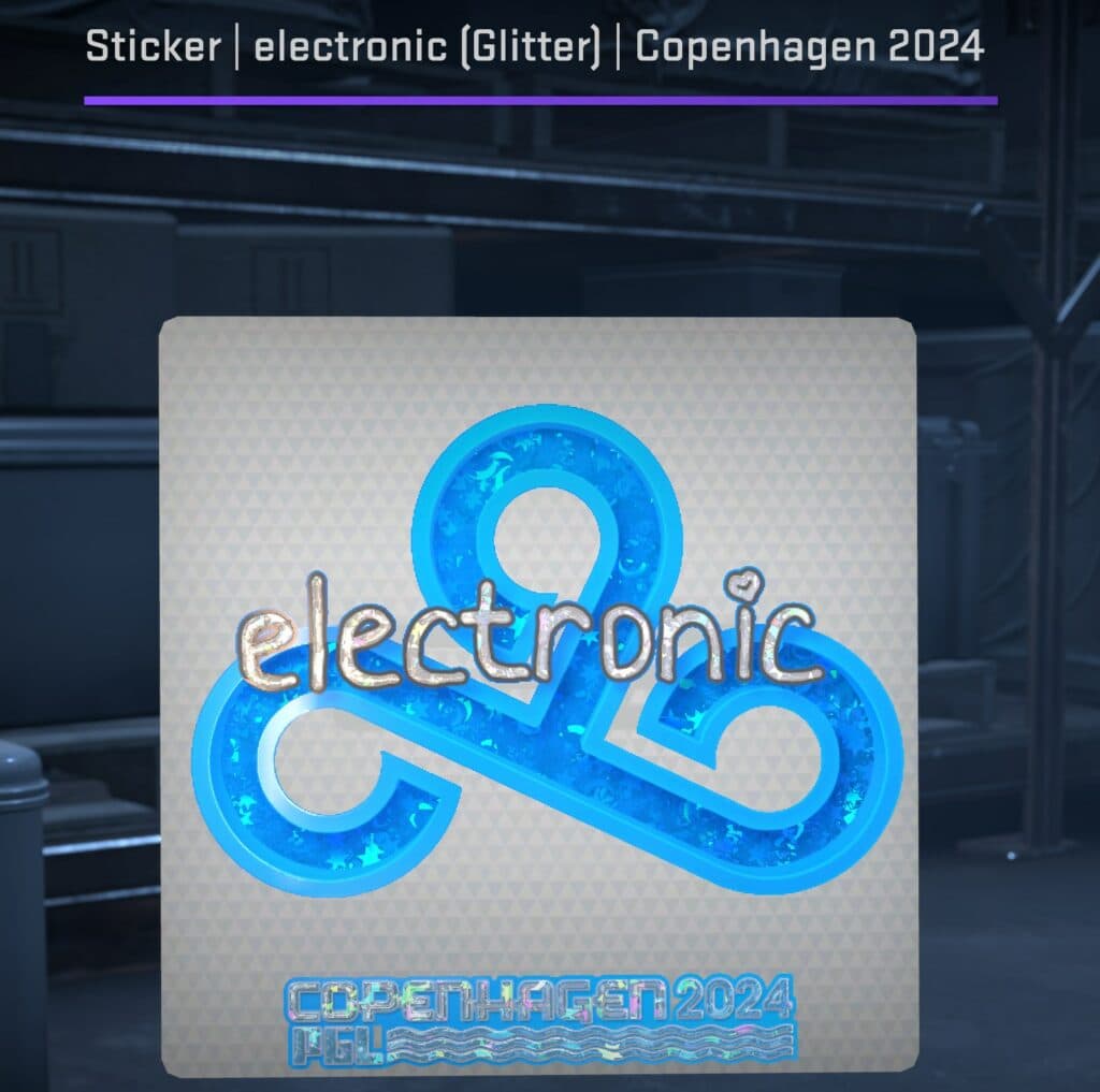 electronic (Glitter)