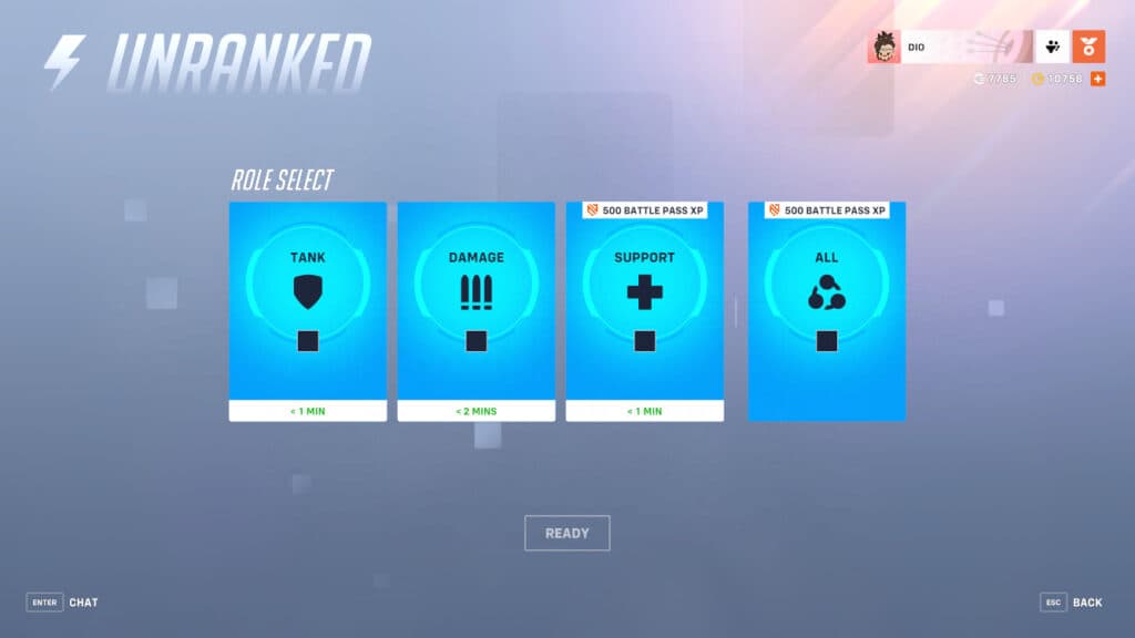 Overwatch 2 roles (Image via Blizzard Entertainment)