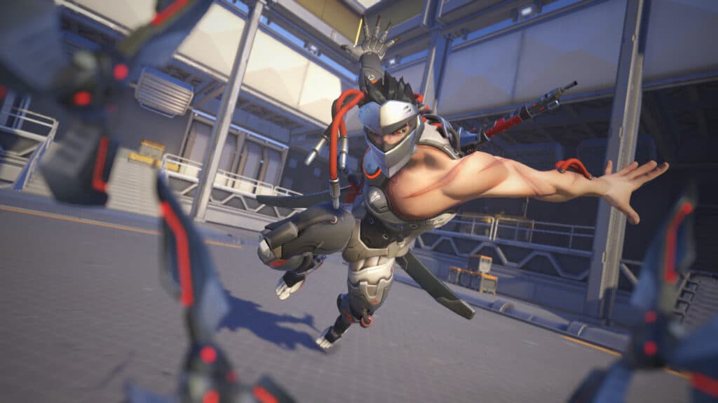 Genji in Overwatch 2 (Image via Blizzard Entertainment)