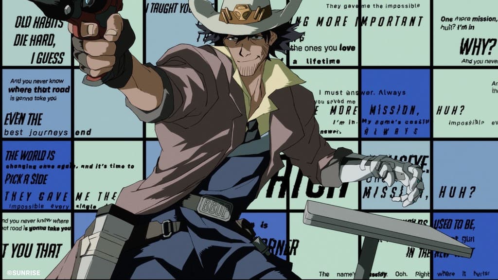 Cassidy Cowboy Bebop skin (Image via Blizzard Entertainment)