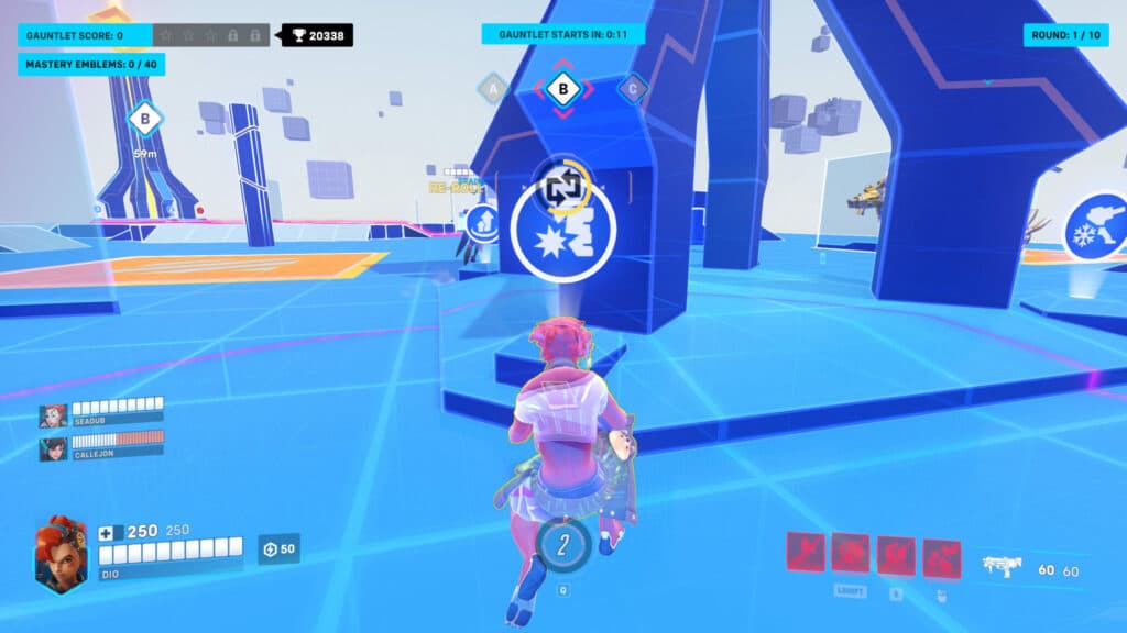 Walk up to towers and turrets to re-roll or upgrade them (Image via esports.gg)