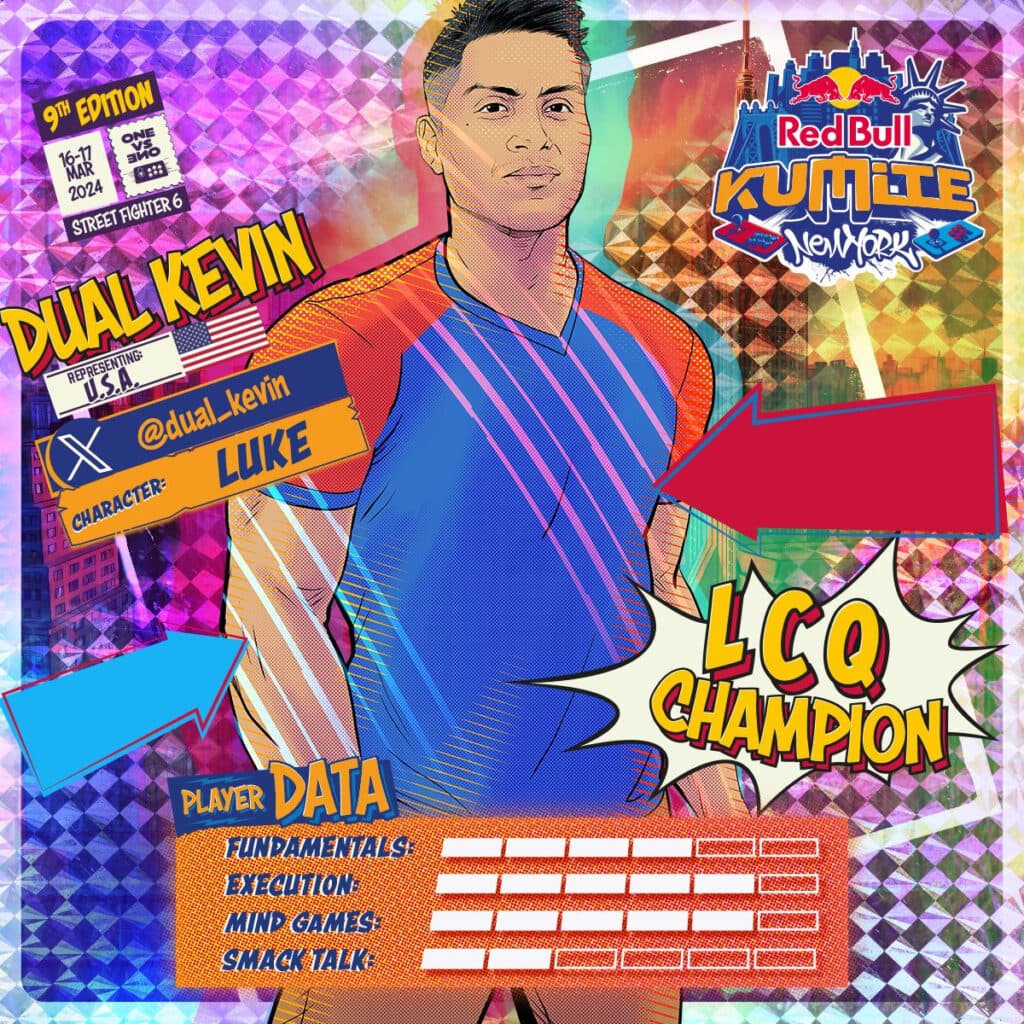 Dual Kevin won the Red Bull Kumite 2024 LCQ (Image via Red Bull)