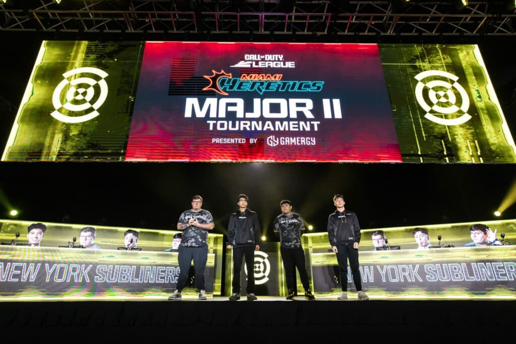 Last season champions will join the server on Miami Major (Image via Call of Duty League)