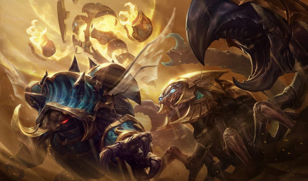 The Skarner rework will arrive in LoL patch 14.7 (Image via Riot Games)
