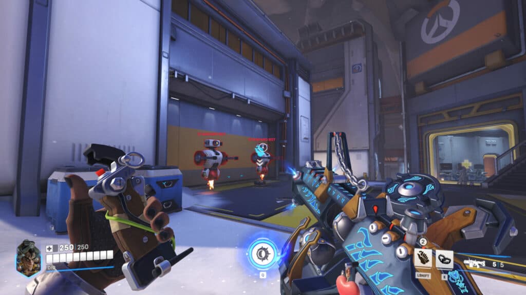 Junkrat's Los Muertos weapon skin (Image via Blizzard Entertainment)