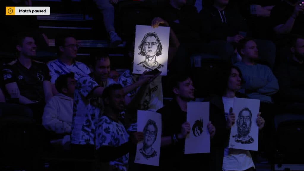 The Copenhagen Major crowd showed tons of love for donk (Image via PGL)