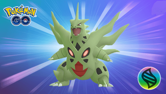 Mega Tyranitar Pokémon GO raid guide: weakness & counters cover image