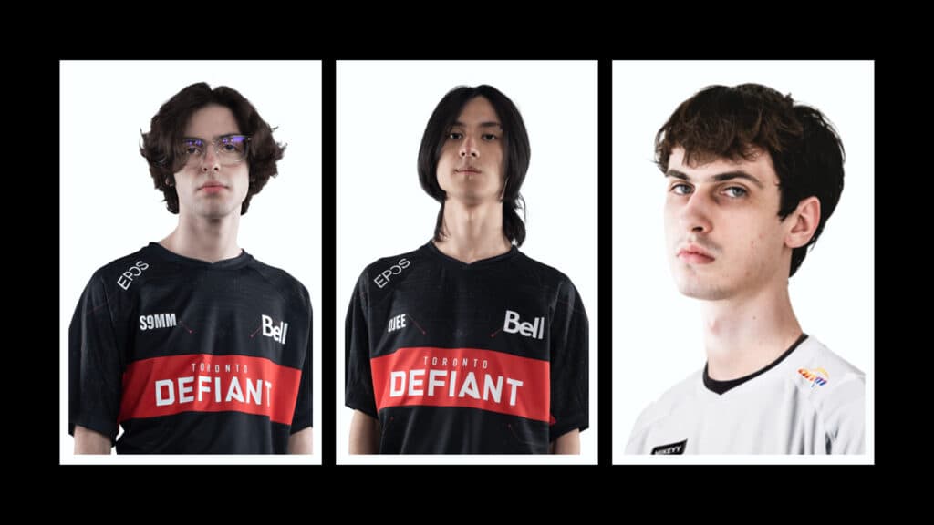 <em>From left to right: Samuel "<strong>s9mm</strong>" Santos, Christian "<strong>Ojee</strong>" Han, Michael "<strong>mikeyy</strong>" Konicki. Credit: Blizzard</em>