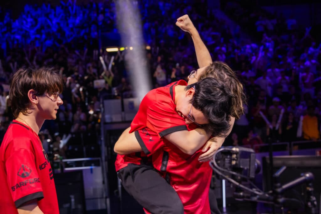 Players on team Sentinels (Image via Colin Young-Wolff/Riot Games)