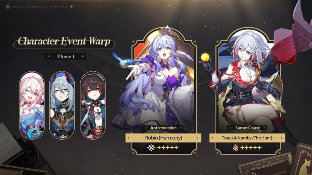 Character Event Warp Phase 1 (image via Honkai: Star Rail)