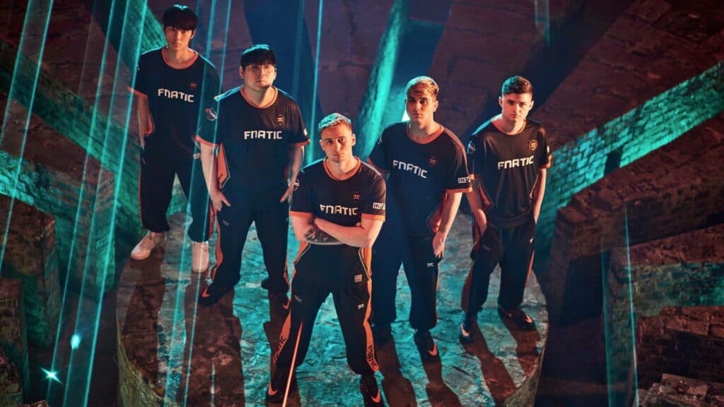 LoL Fnatic (image via LEC)