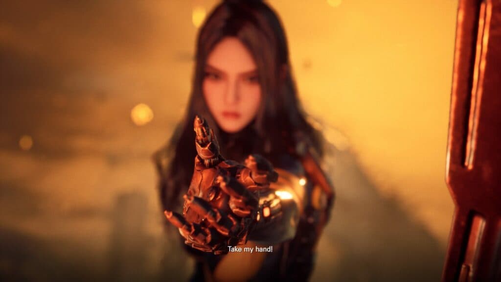 Stellar Blade cutscene screenshot (Image via esports.gg)