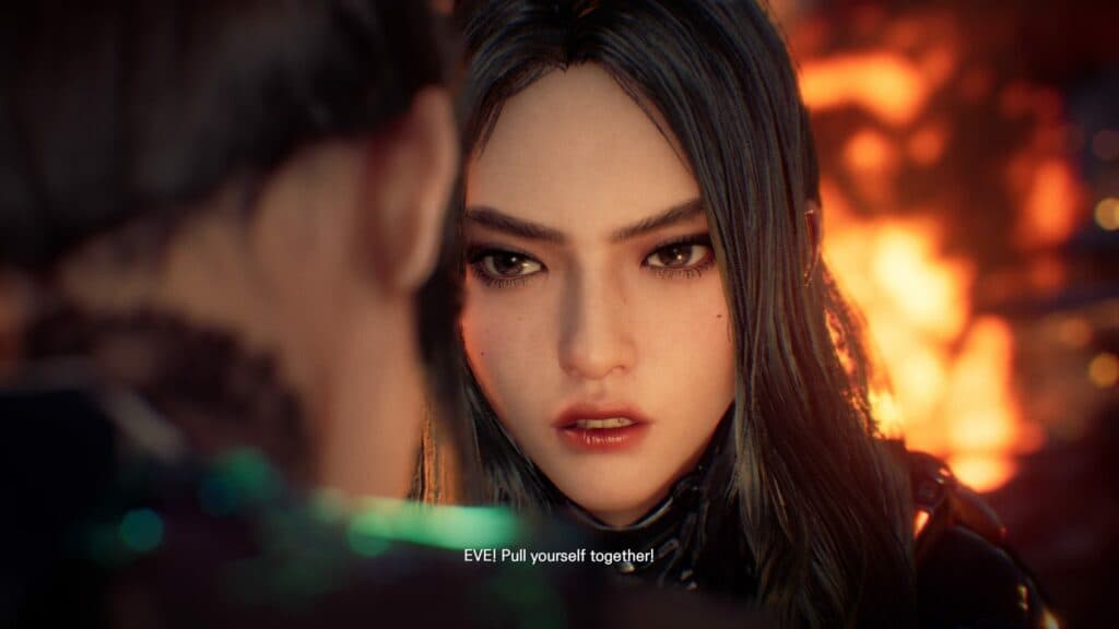 Tachy motivates EVE in battle