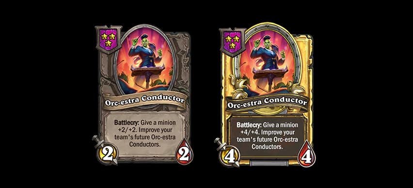 Orc-estra conductor in Battlegrounds (Images via Blizzard Entertainment)