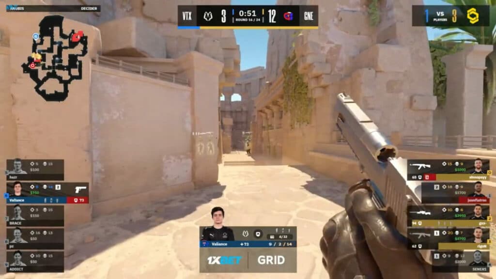 CCT Online Finals #5 gameplay from CCT Season 1 (Image via GRID)