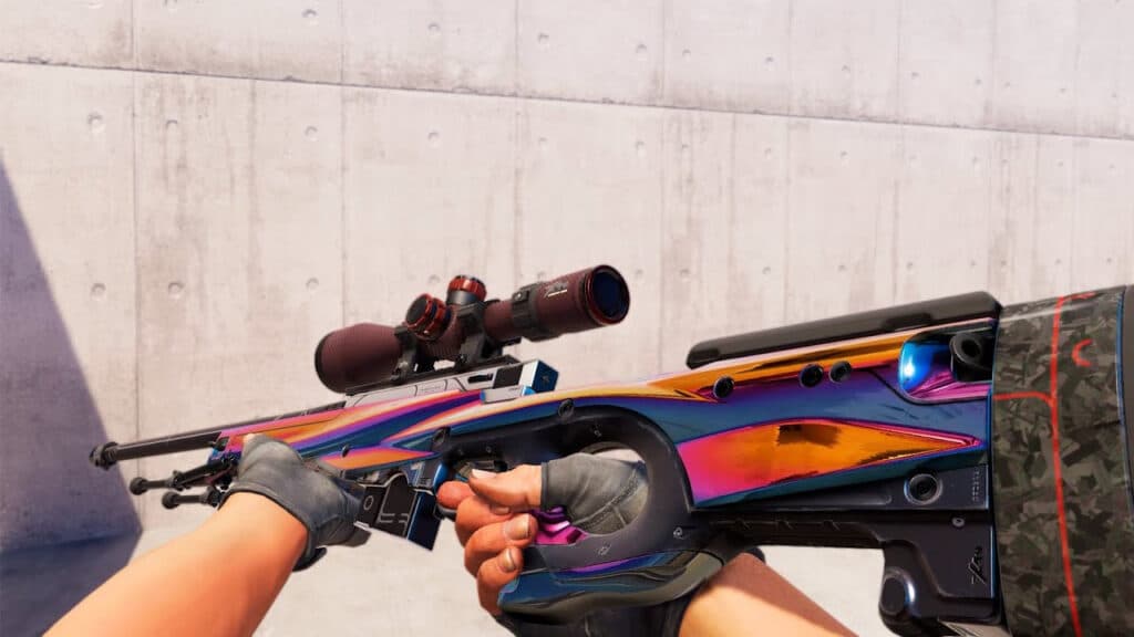 The skins in the Kilowatt Case took full advantage of the new Source 2 engine (Image via Valve)