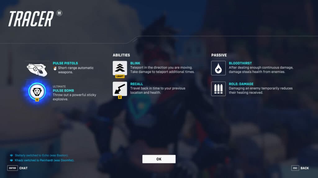 Talon Tracer abilities (Image via esports.gg)