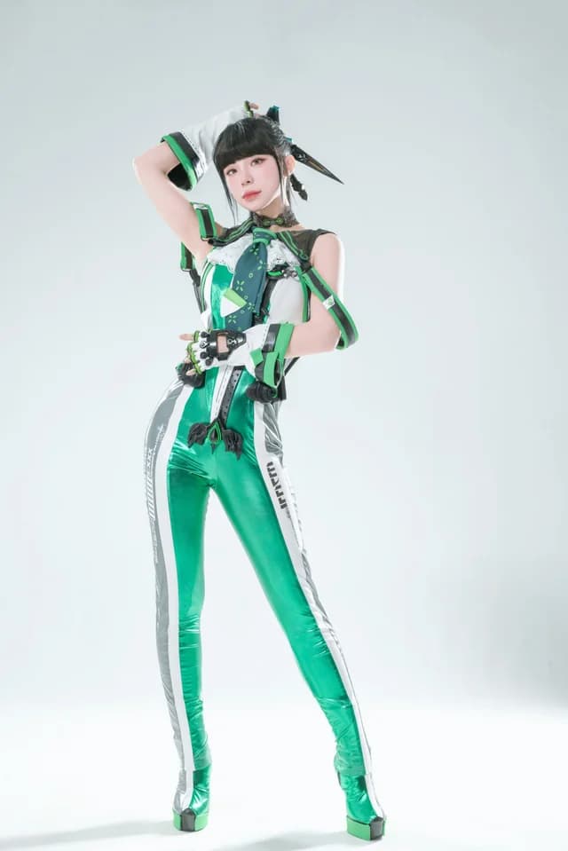 Influencer and cheerleader Lee Dahye as EVE from Stellar Blade (@Genki_JPN)