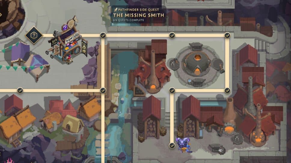 The Missing Smith Crownfall sidequest story for Free cover image