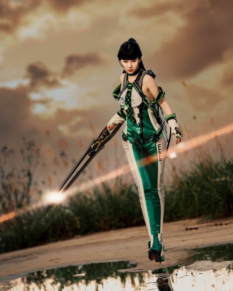 Rurusama as Stellar Blade's Eve (via rurusama9/Instagram)