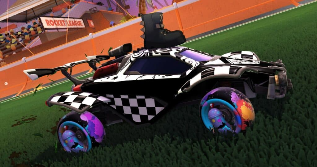 The Rocket Pass Rewards as part of Rocket League Season 15. Image Credit: Psyoxnix / Epic Games