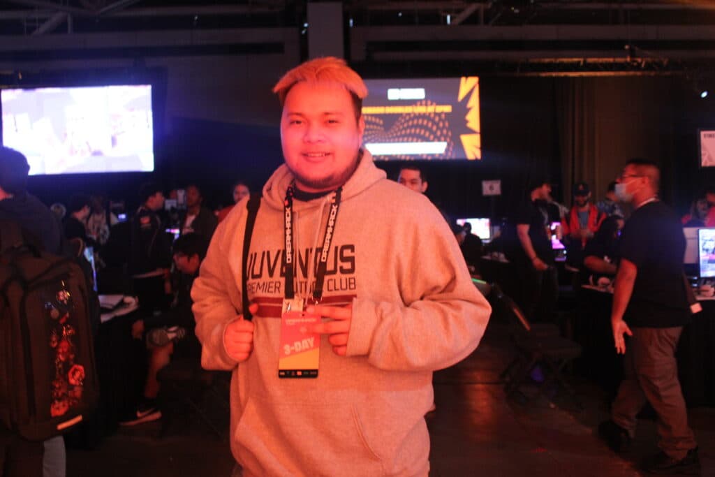 Streetfighter 6 and Tekken 8 area at DreamHack Fighters 2024 (Image via Amy Chen)