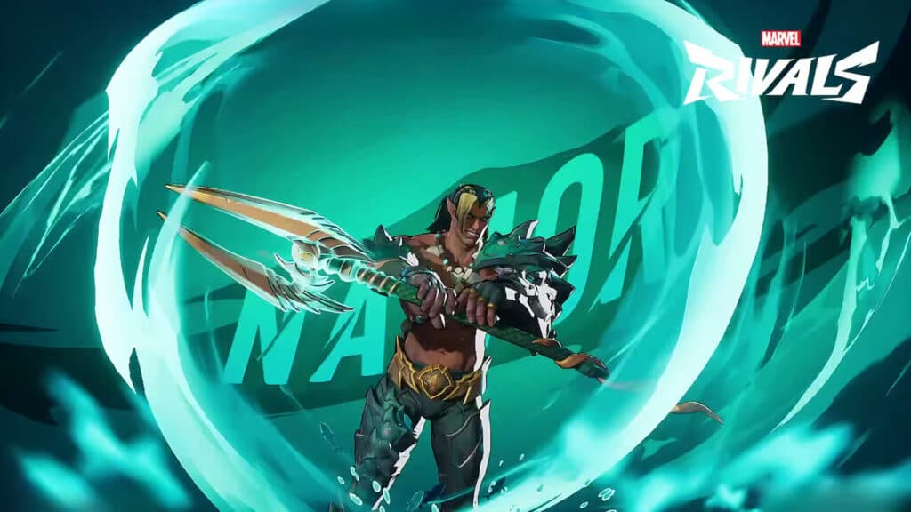 He summons sea creatures that deal lots of damage in Marvel Rivals (Image via NetEase Games)