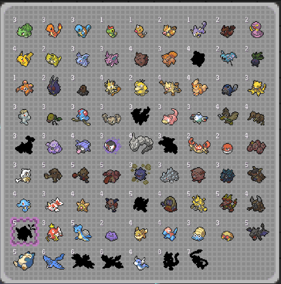 Screenshot of the game (Image via PokéRogue)