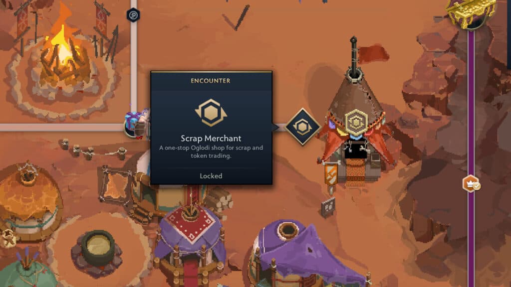 A one-stop Oglodi shop for scrap and token trading.