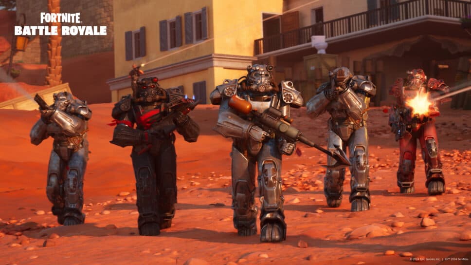 Every Fallout skin and item in Fortnite cover image