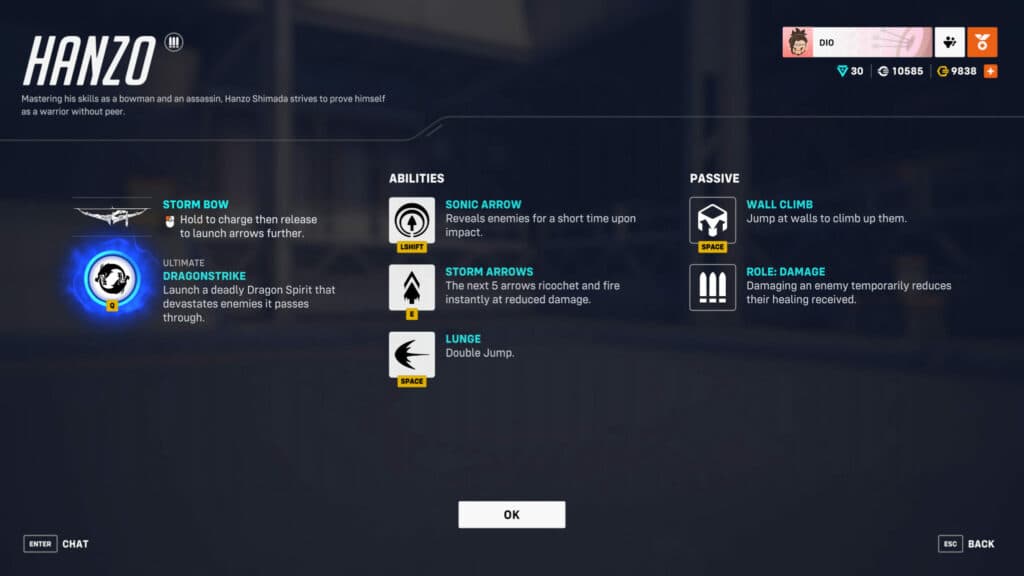 The Overwatch 2 AMA addressed Hanzo's headshots (Image via esports.gg)