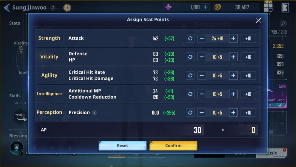 How to assign ability points screenshot (Image via esports.gg)