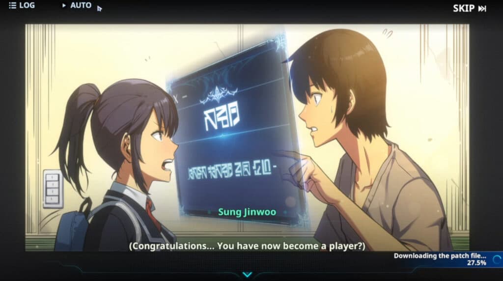 Solo Leveling: ARISE cutscene screenshot (Image via esports.gg)