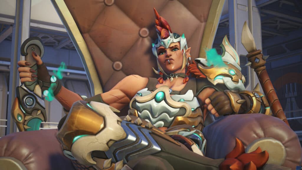 Junker Queen is getting buffed in the Overwatch 2 Season 10 mid-season update (Image via esports.gg)
