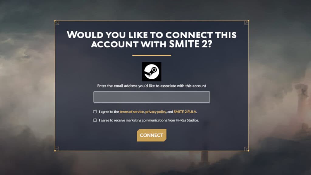 Linking accounts screenshot (Image via esports.gg)