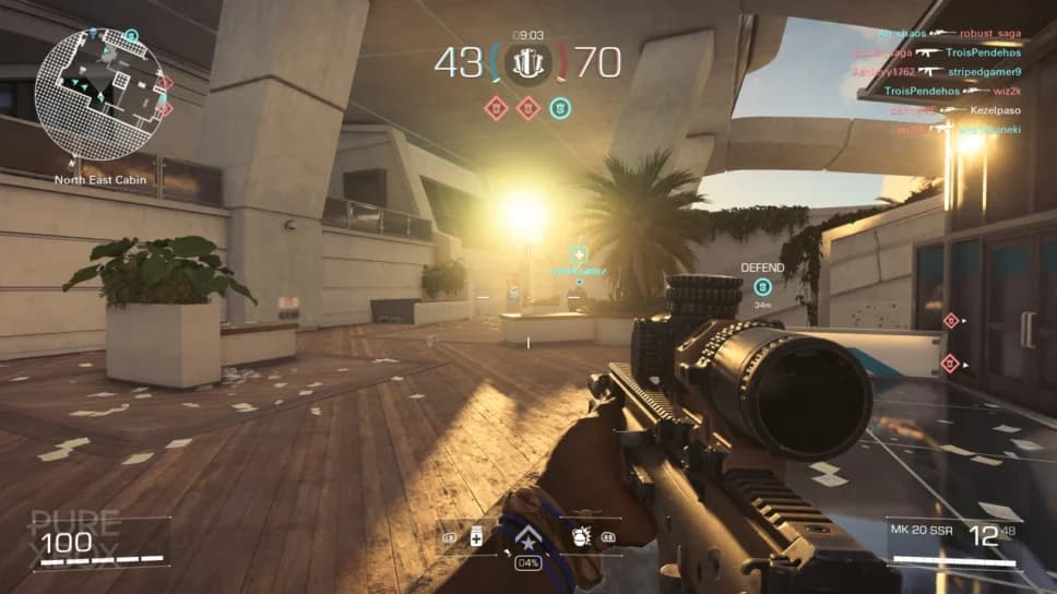 How many players are in an XDefiant match? cover image