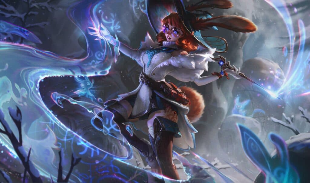 League of Legends Aurora splash art (Image via Riot Games)