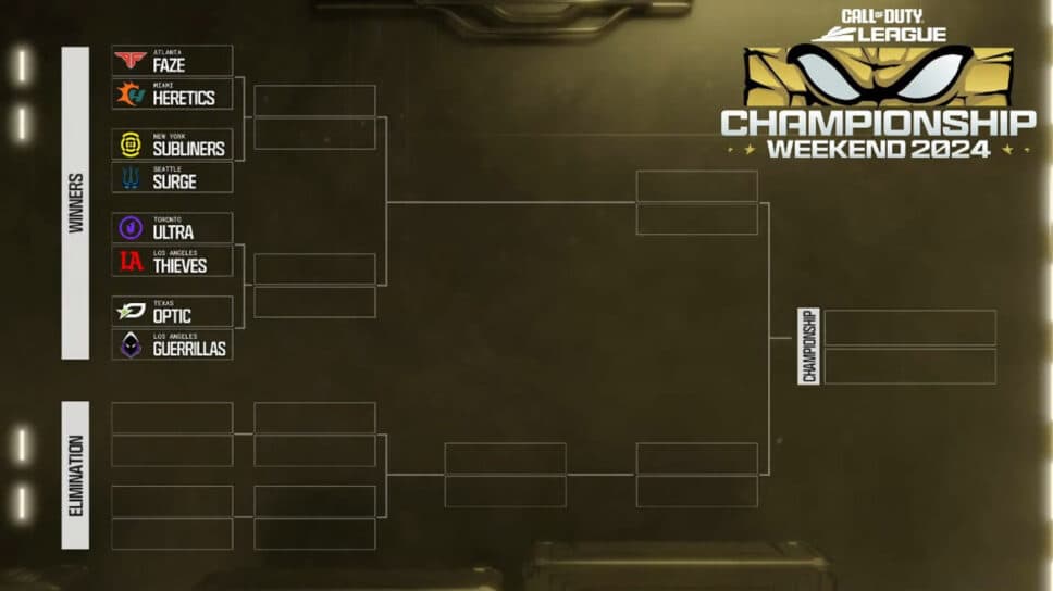 The COD Champs 2024 bracket is set cover image