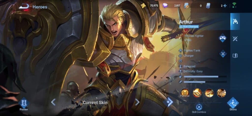 Arthur from Honor of Kings (Image via esports.gg)