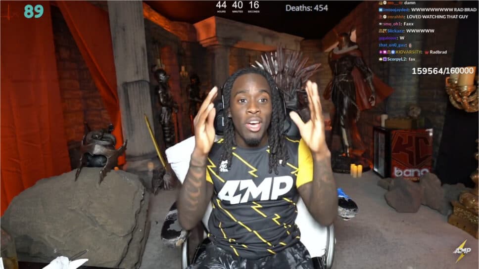 Kai Cenat claims gamers have a “skill issue” regarding Elden Ring DLC, but is it true? cover image