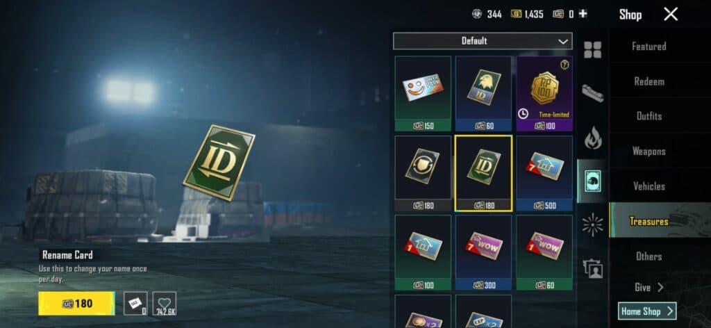 How to change your name in PUBG MOBILE (Image via PUBG Corporation)