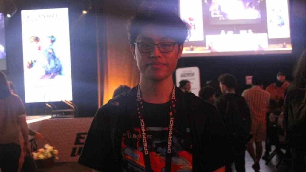 Split at DreamHack Dallas 2024 (Image via Amy Chen)