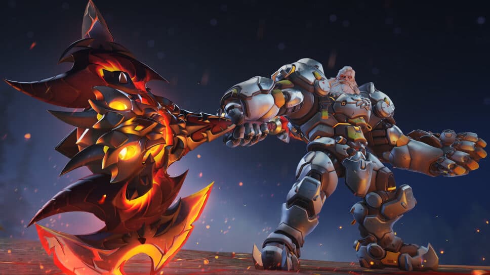 Overwatch 2 Season 11 brings forth Bound Demon mythic weapon for Reinhardt cover image