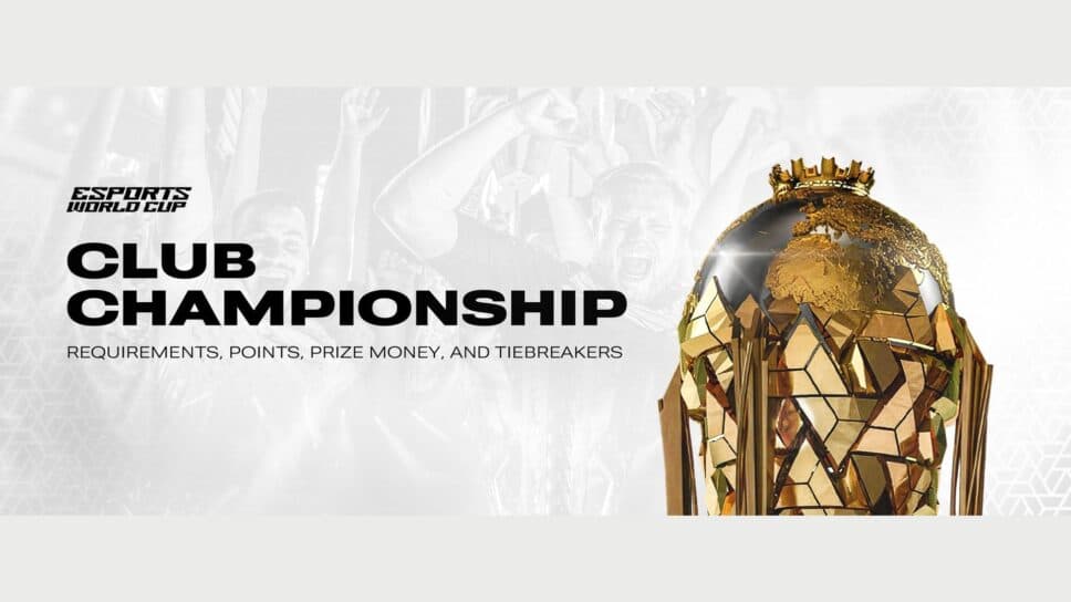 Esports World Cup Club Championship standings cover image