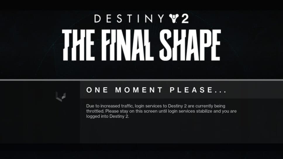 Destiny 2 developers share fix for login issues on The Final Shape launch cover image