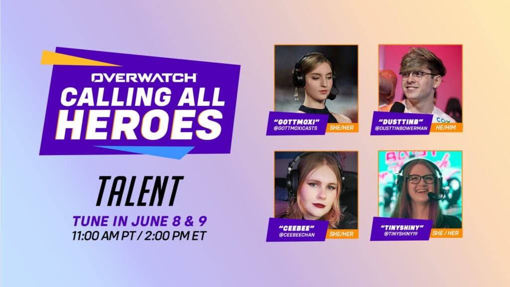 Overwatch 2 Calling All Heroes Major 1 talent (Image via Blizzard Entertainment)